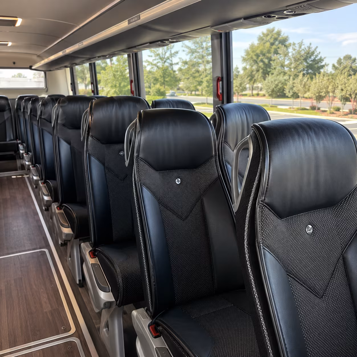 San Antonio Airport Shuttle & Transportation party bus exterior