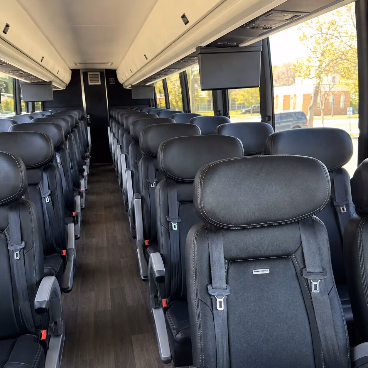 San Antonio Airport Shuttle & Transportation party bus exterior