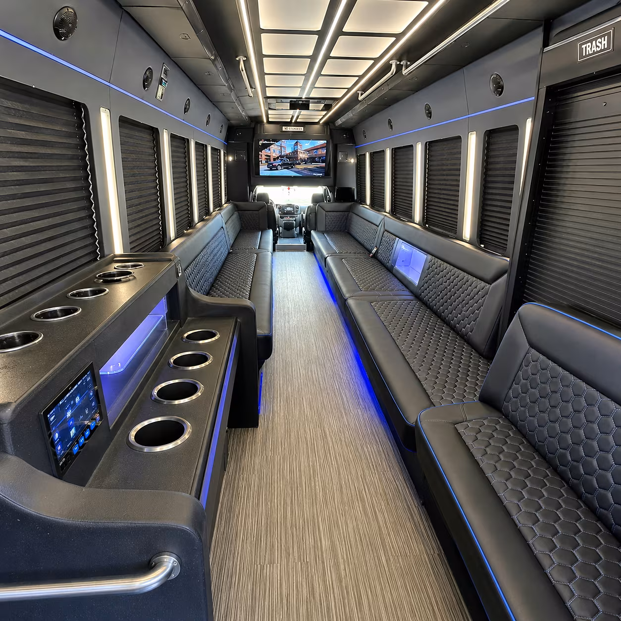 San Antonio Birthday, Sweet 16, & Quinceañera Transportation onboard seating
