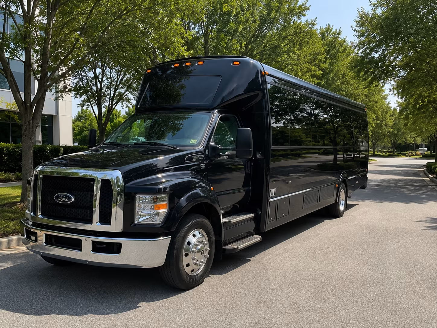 San Antonio Birthday, Sweet 16, & Quinceañera Transportation party bus interior