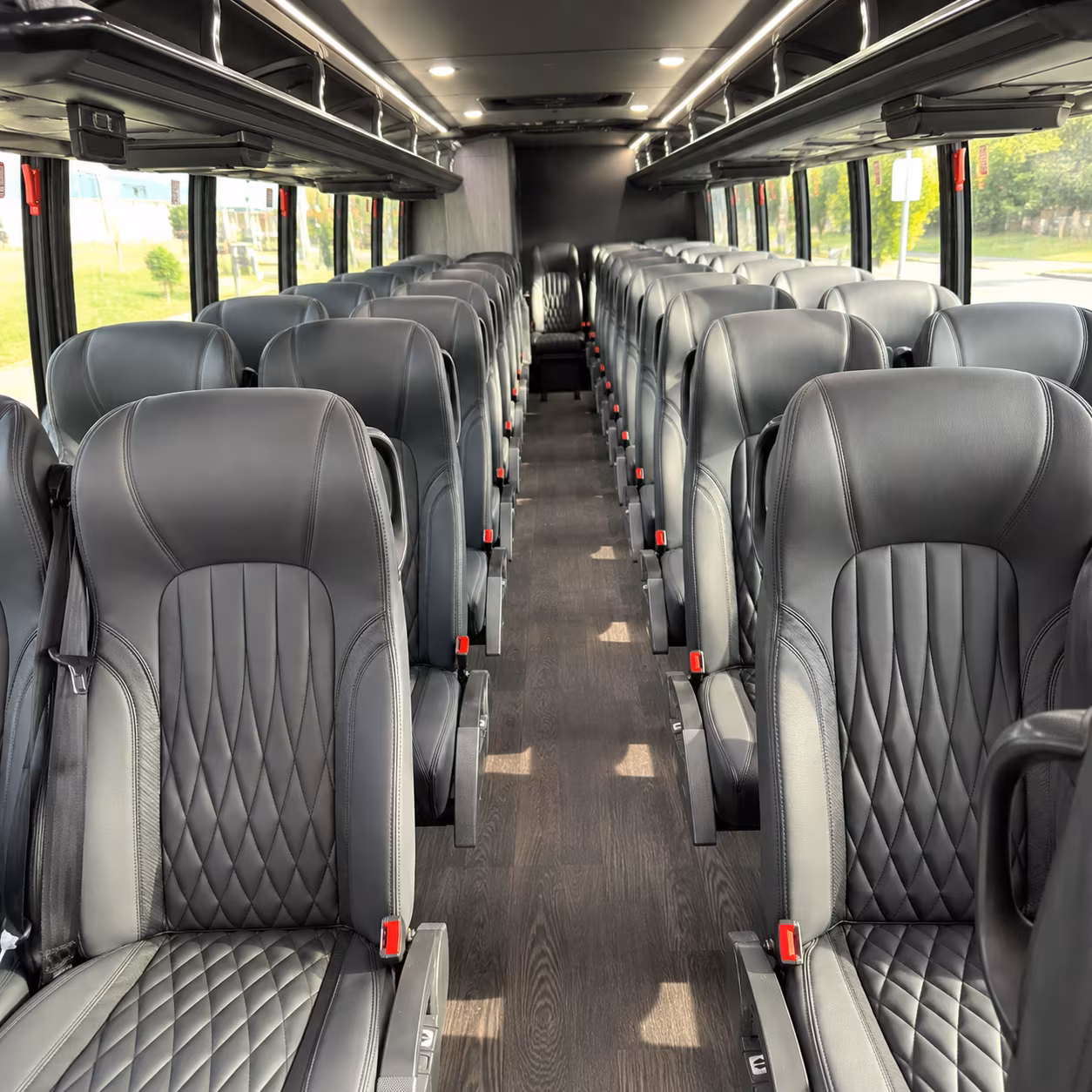 San Antonio Corporate Transportation party bus exterior