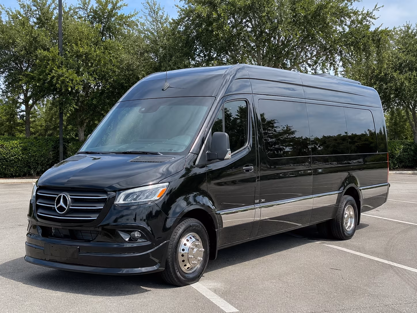 San Antonio Corporate Transportation party bus exterior