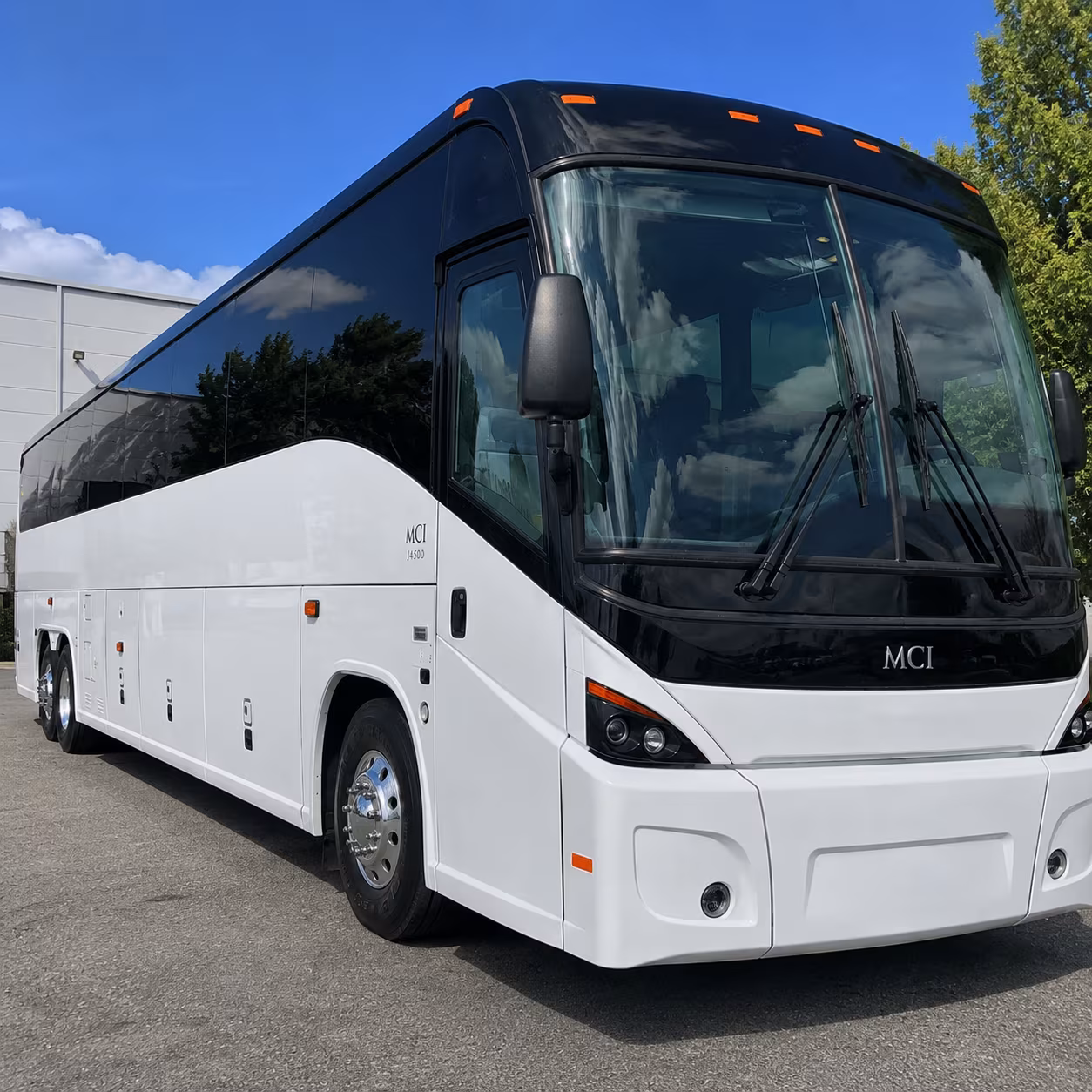 San Antonio Corporate Transportation party bus exterior