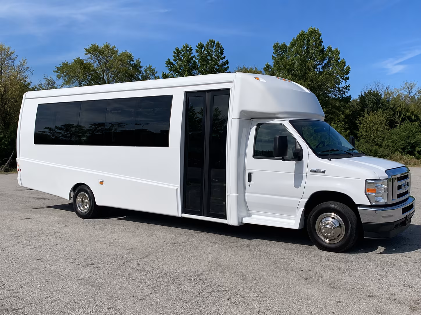 San Antonio Prom & Homecoming Transportation party bus exterior