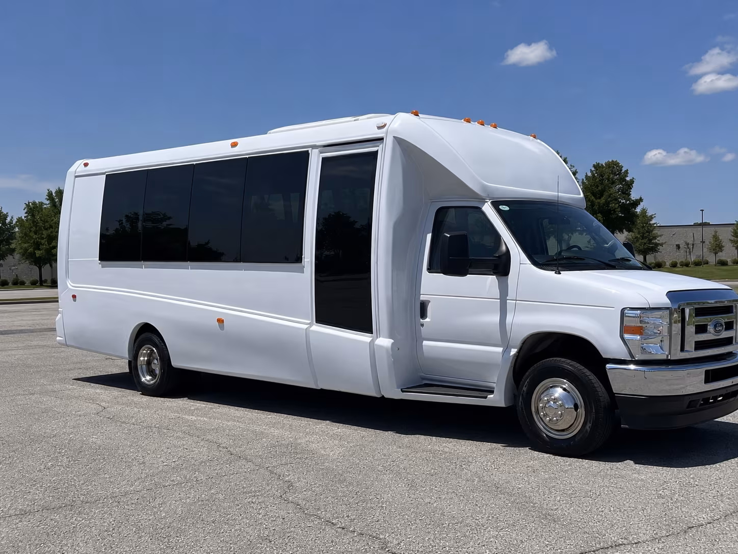San Antonio Prom & Homecoming Transportation party bus exterior