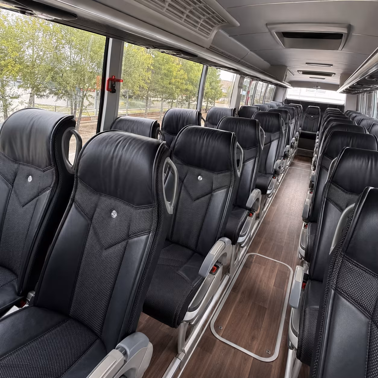 San Antonio School Event Transportation party bus exterior