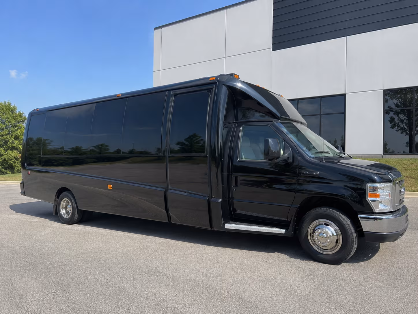 San Antonio Sporting Event Transportation party bus exterior