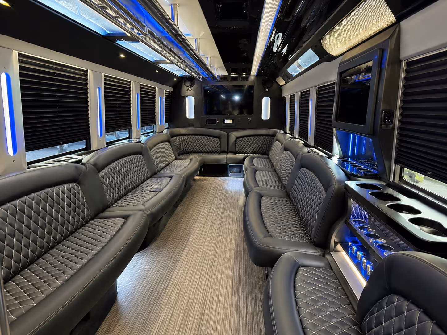San Antonio Sporting Event Transportation onboard seating