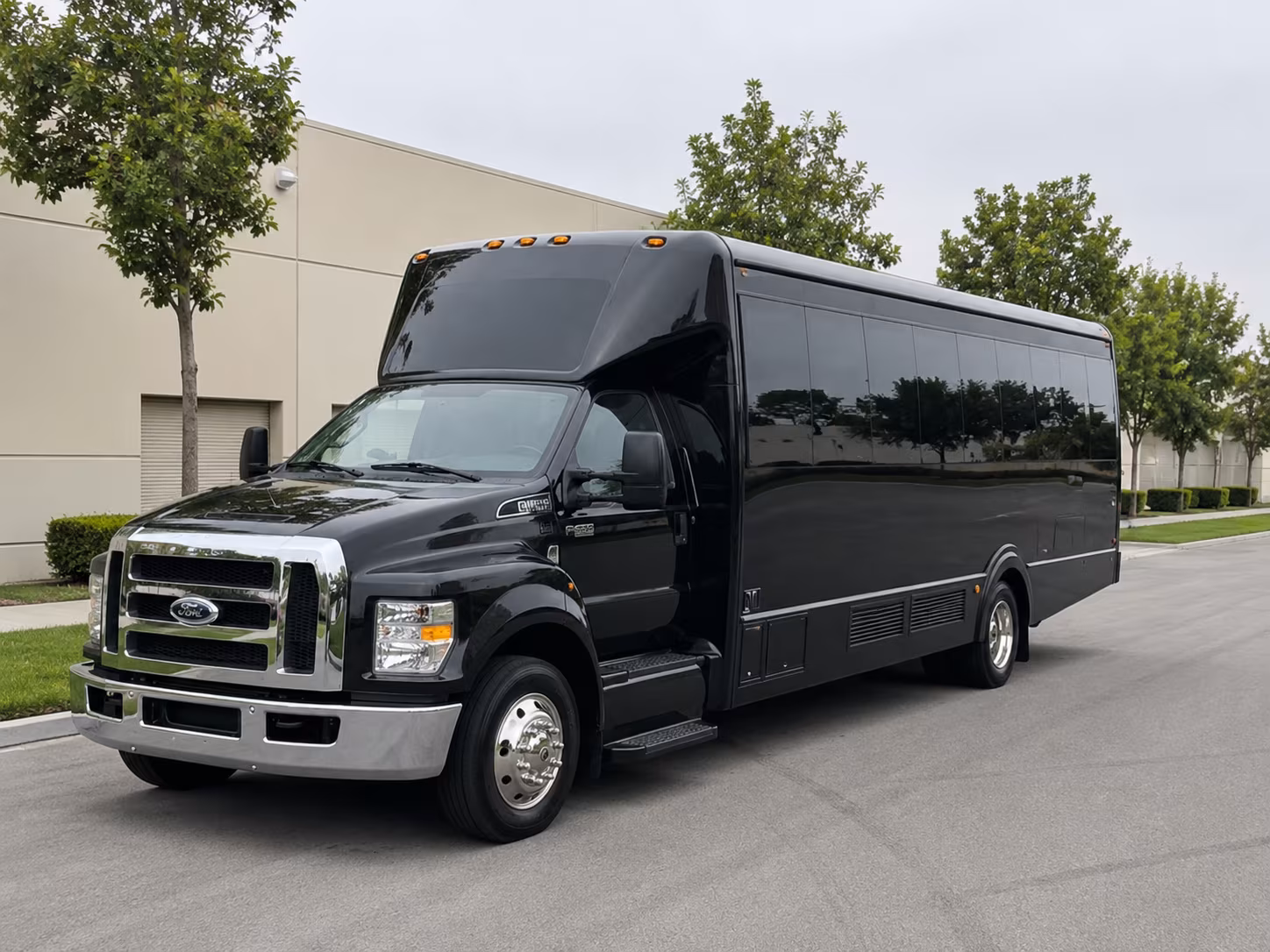 San Antonio Winery Tour & Pub Crawl Transportation party bus exterior