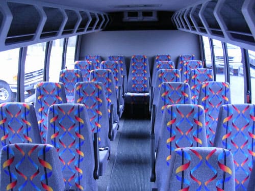 Austin 15-35 Passenger Minibuses Interior