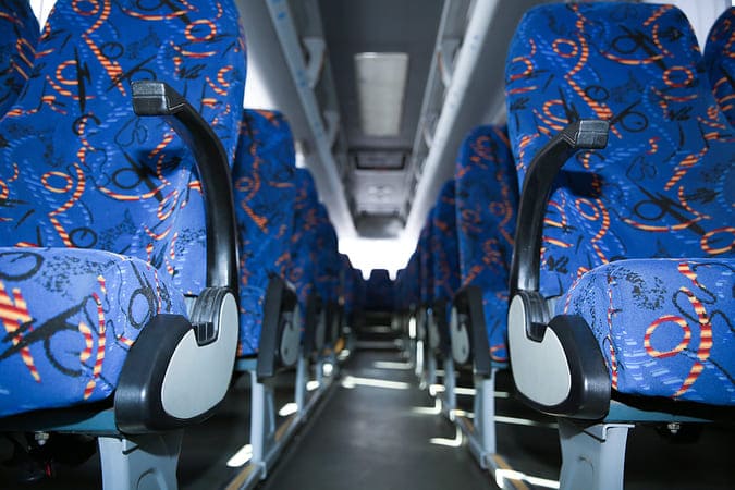 Austin 47-56 Passenger Charter Buses Interior